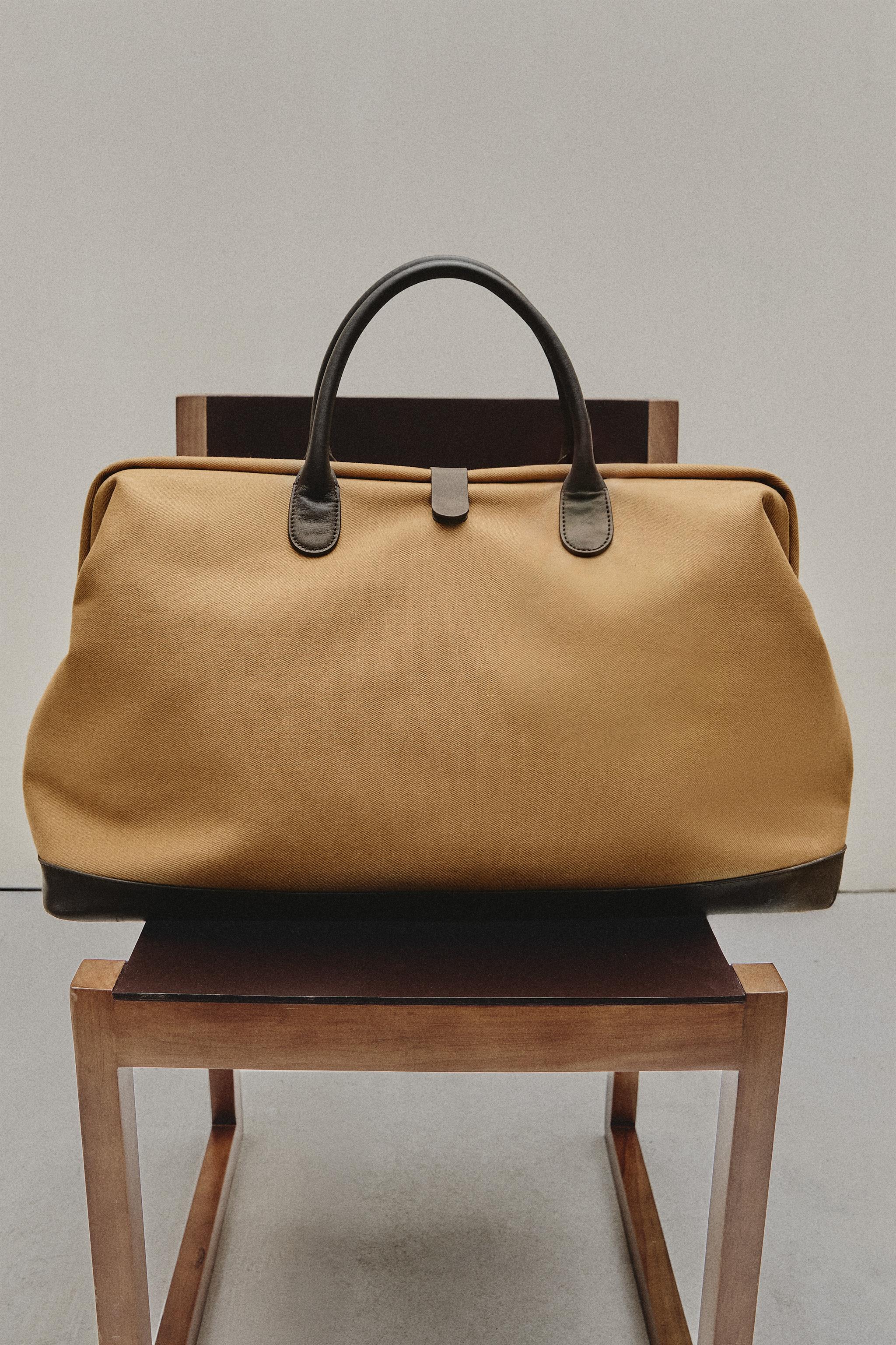 SAC DE VOYAGE BOUTON COTON